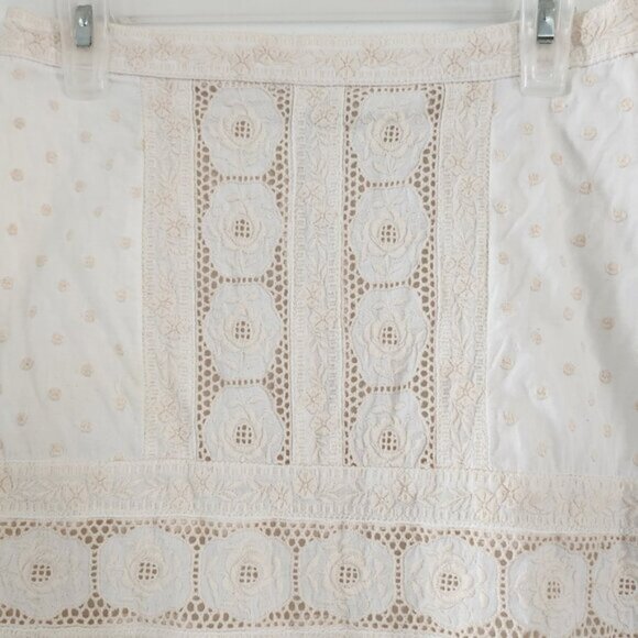 Zimmermann Prima Dot Broiderie Skirt S0 b54 - Picture 6 of 10